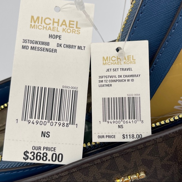 Michael Kors Hope Satchel & Coinpouch with… - Picture 14 of 14